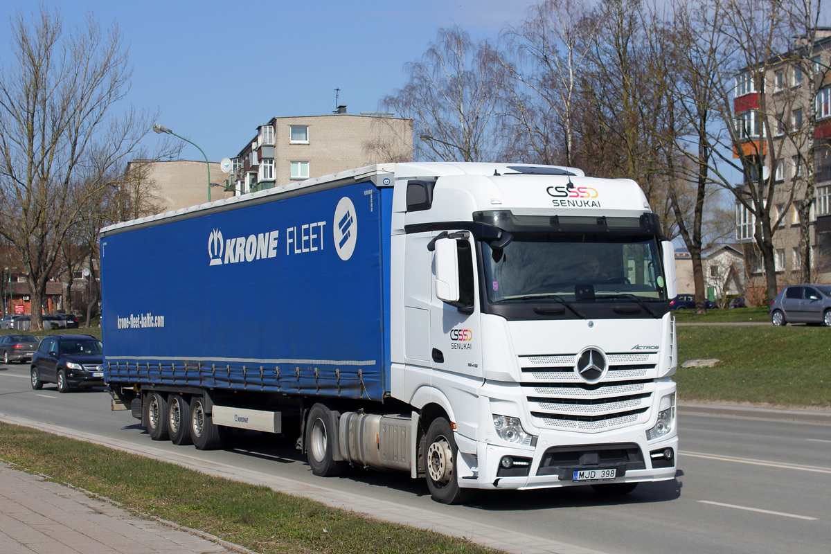 Литва, № MJD 398 — Mercedes-Benz Actros ('2011) 1845