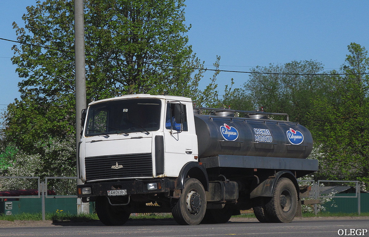 Витебская область, № АМ 0938-2 — МАЗ-5337 (общая модель)