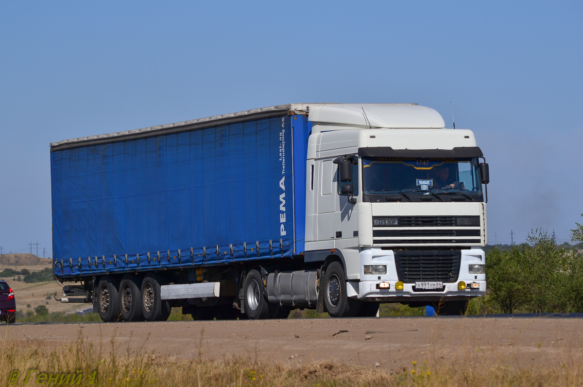 Саратовская область, № Х 991 УМ 64 — DAF 95XF FT