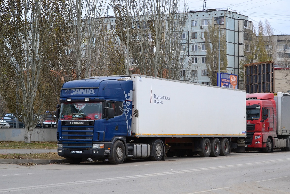 Волгоградская область, № О 782 АС 134 — Scania ('1996) R124L