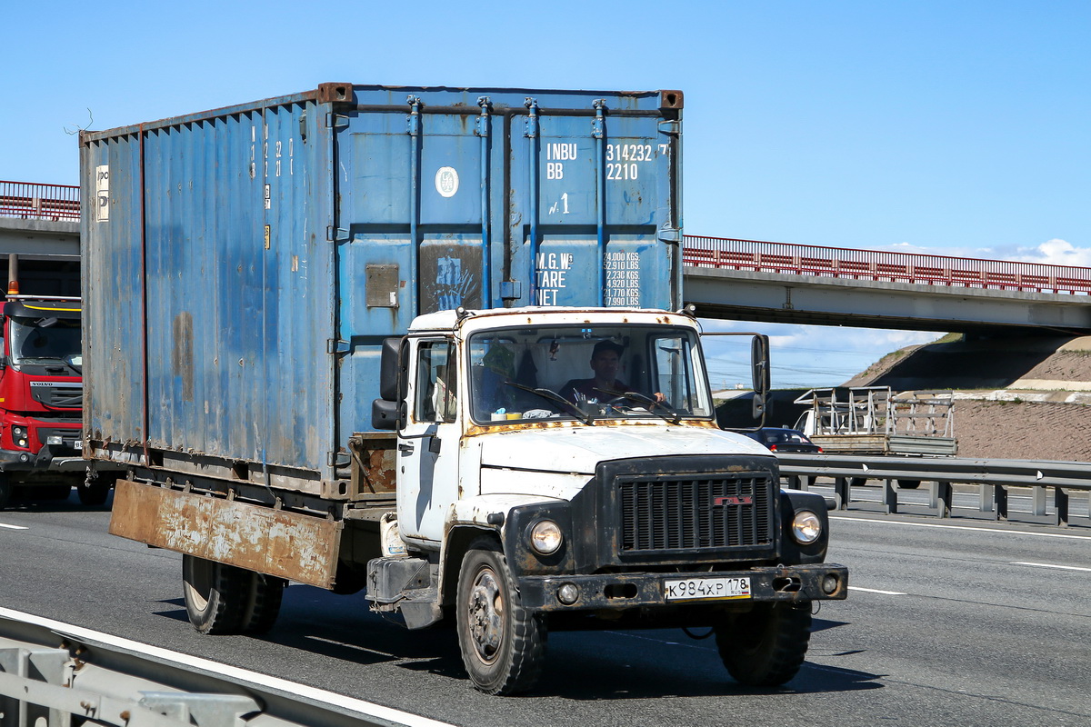 Санкт-Петербург, № К 984 ХР 178 — ГАЗ-3309