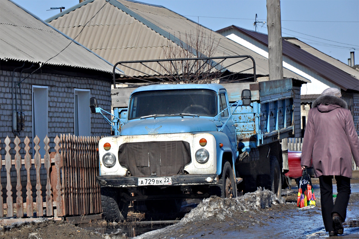 Алтайский край, № А 729 ВК 22 — ГАЗ-53-14, ГАЗ-53-14-01