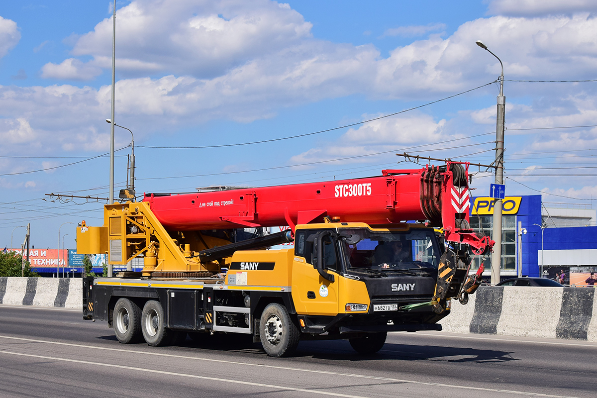 Волгоградская область, № К 682 ТВ 134 — SANY (общая модель)