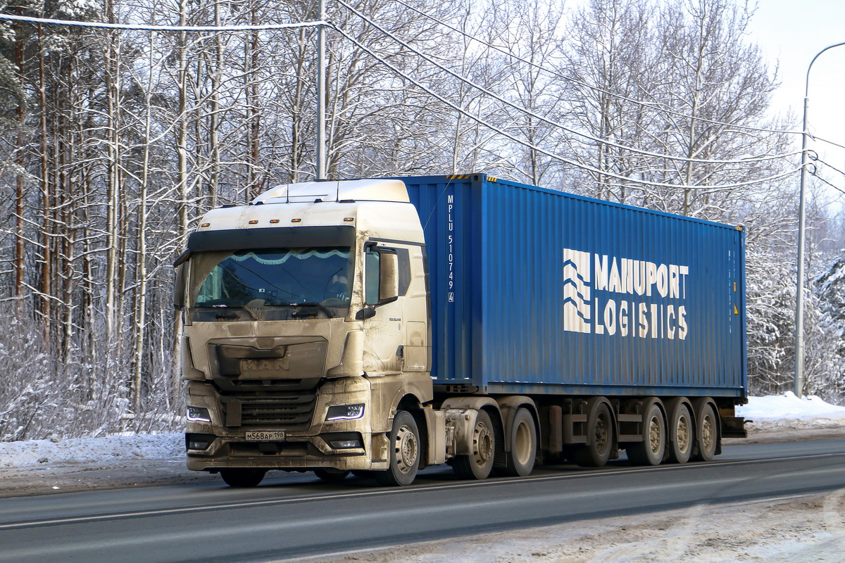 Санкт-Петербург, № М 568 АР 198 — MAN TGX ('2020) (Общая модель)