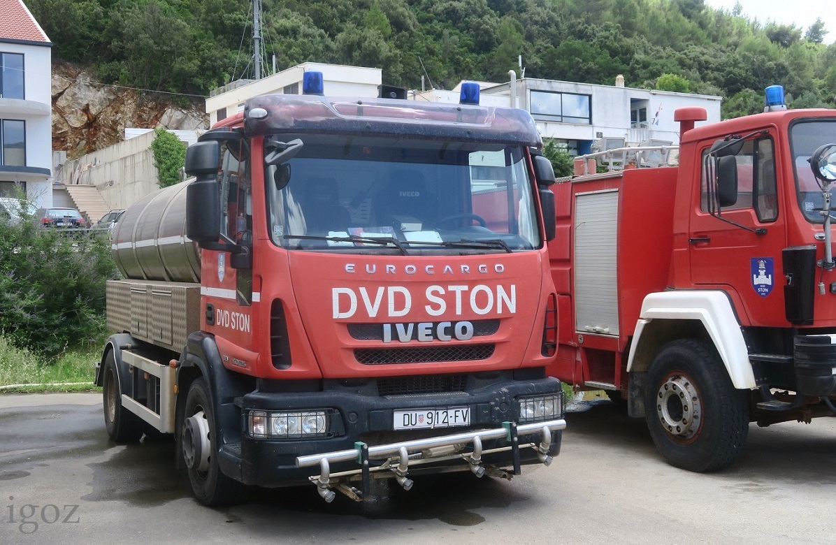 Хорватия, № DU 912-FV — IVECO EuroCargo ('2008)