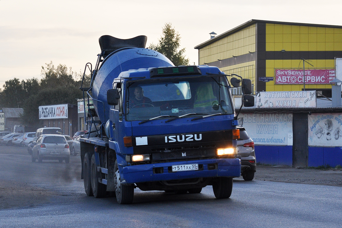 Омская область, № Т 511 АХ 55 — Isuzu V305