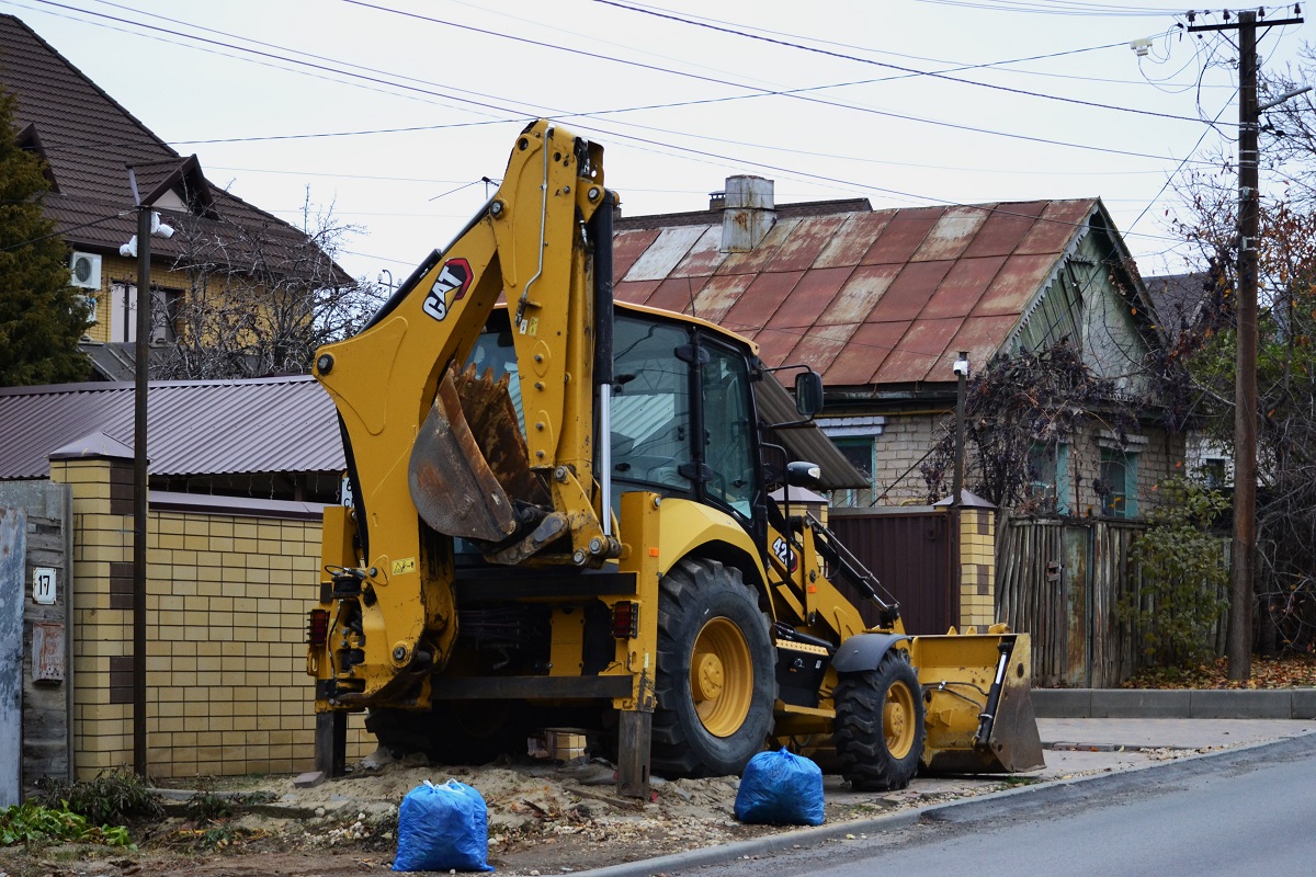 Волгоградская область, № 6037 СР 34 — Caterpillar 428