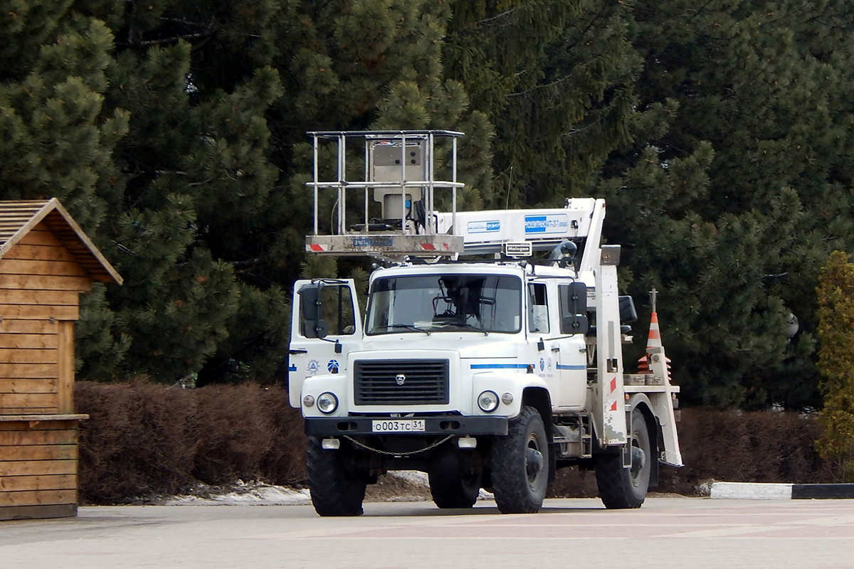 Белгородская область, № О 003 ТС 31 — ГАЗ-33088 «Садко»