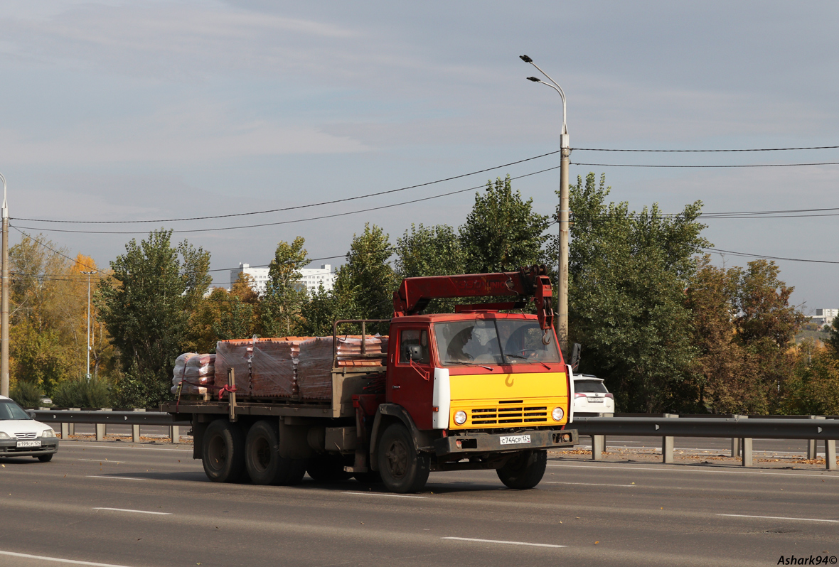 Красноярский край, № С 744 СР 124 — КамАЗ-53212