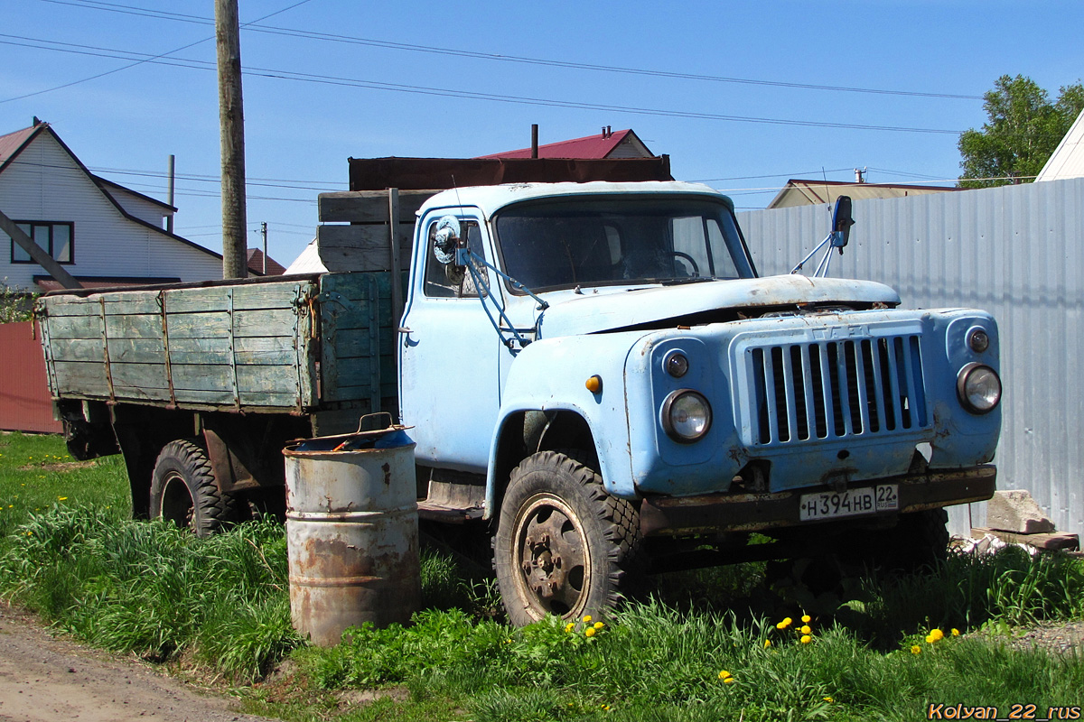 Алтайский край, № Н 394 НВ 22 — ГАЗ-52-01