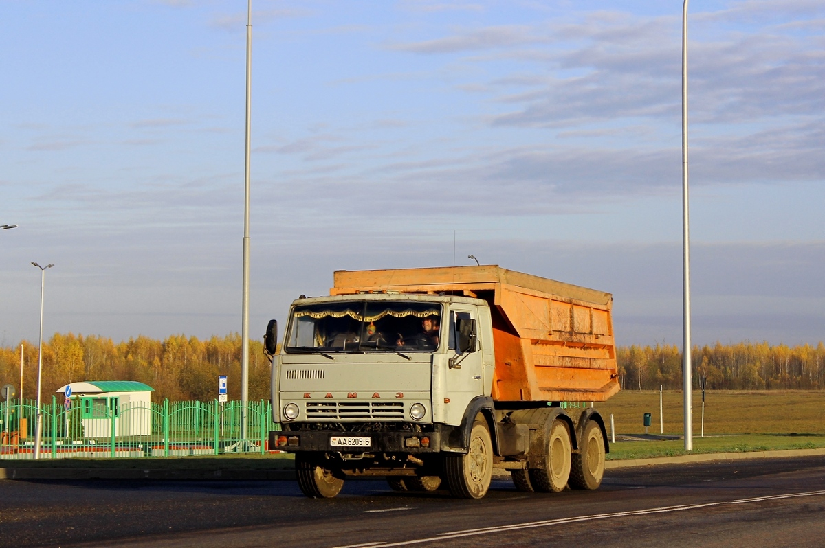 Могилёвская область, № АА 6205-6 — КамАЗ-55111 (общая модель)