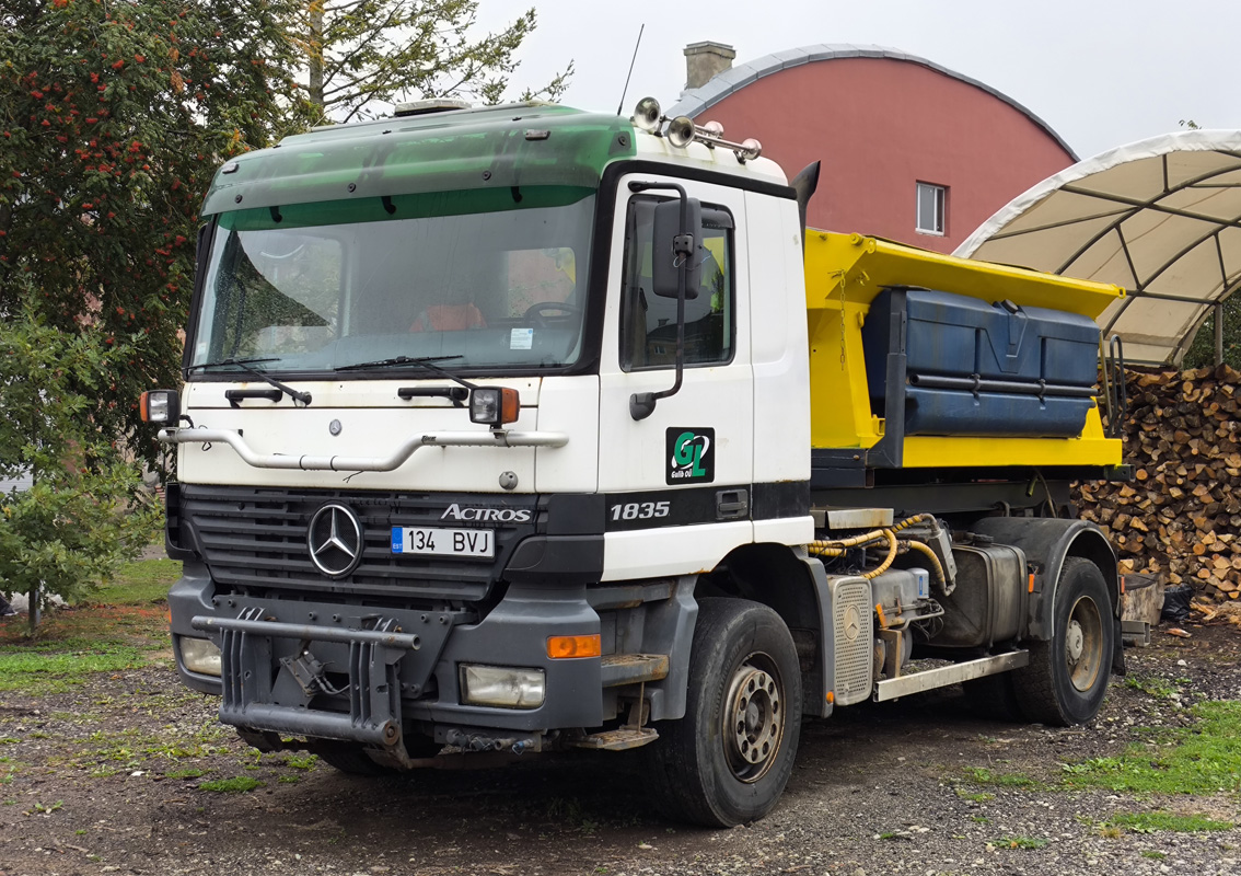 Эстония, № 134 BVJ — Mercedes-Benz Actros ('1997) 1835