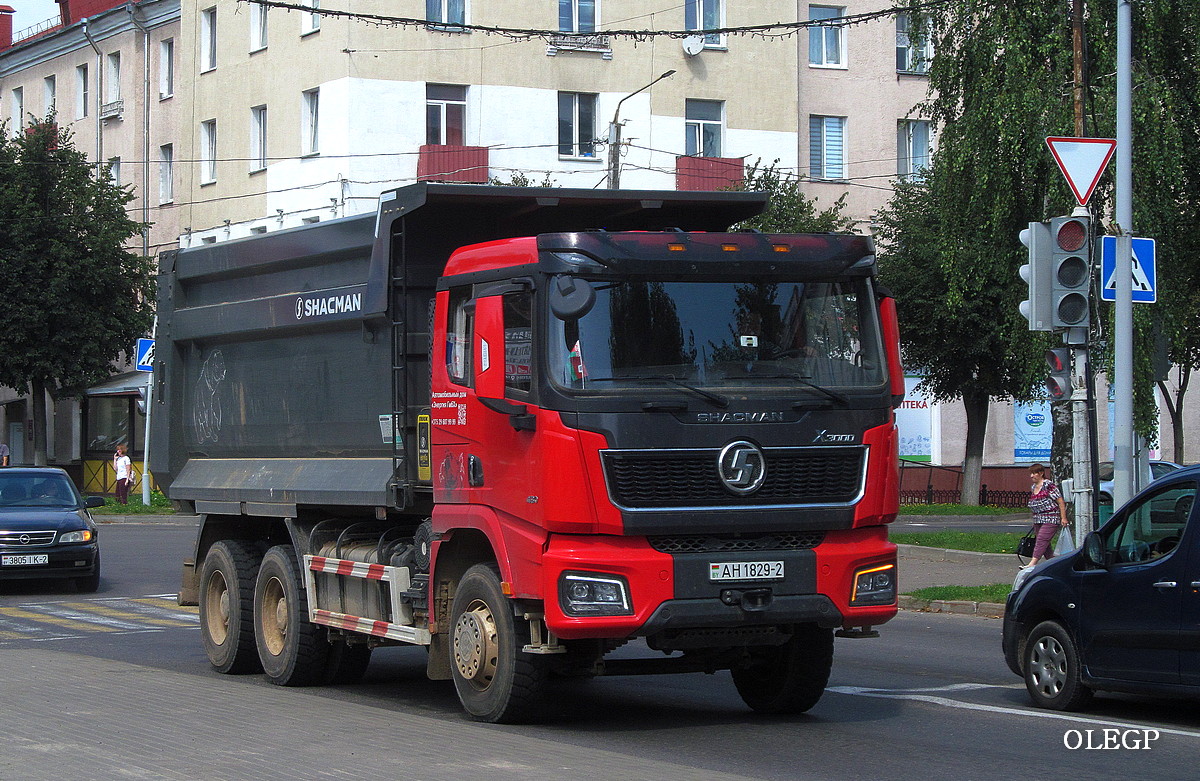 Витебская область, № АН 1829-2 — Shaanxi Shacman X3000 (общая модель)