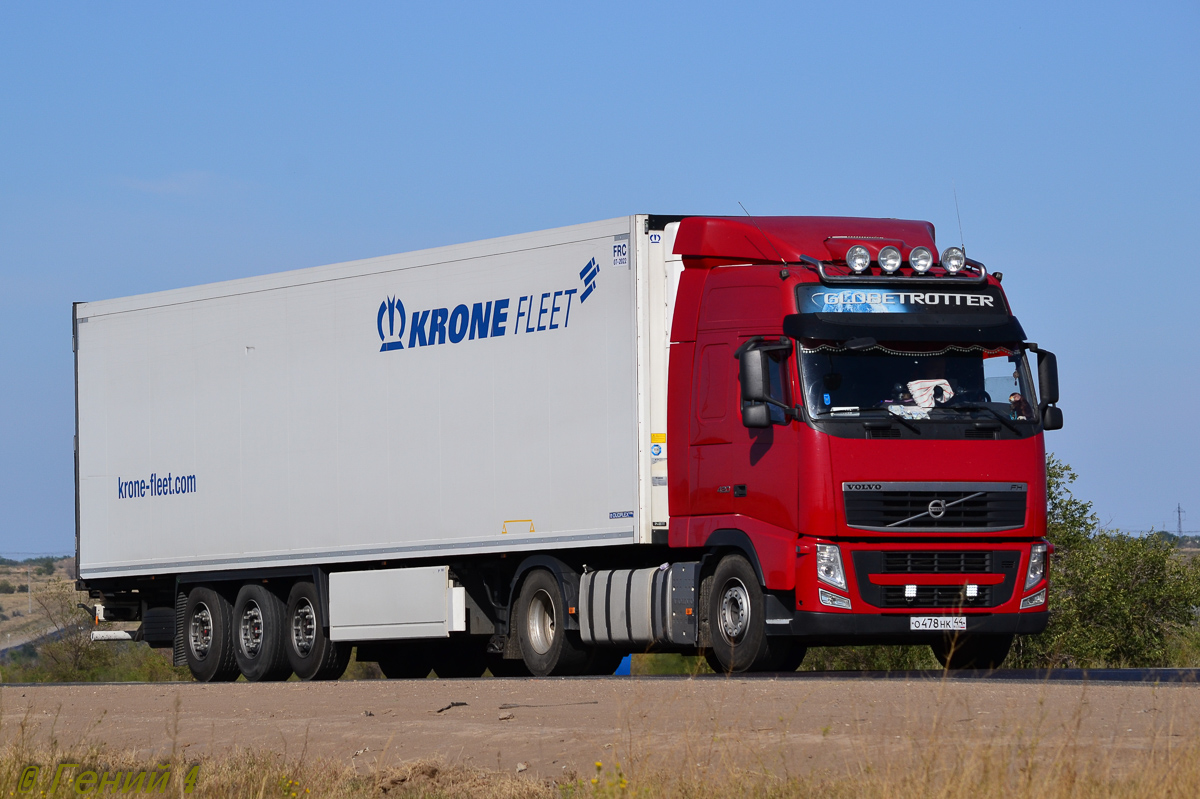 Костромская область, № О 478 НК 44 — Volvo ('2008) FH.420