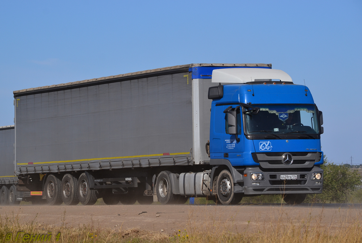 Волгоградская область, № А 439 РВ 134 — Mercedes-Benz Actros ('2009) 1841