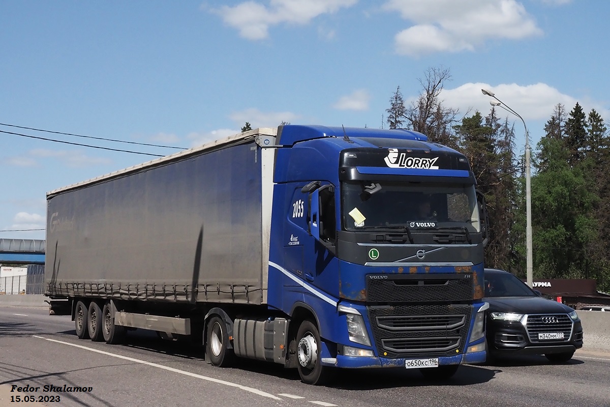 Свердловская область, № 2055 — Volvo ('2012) FH.420