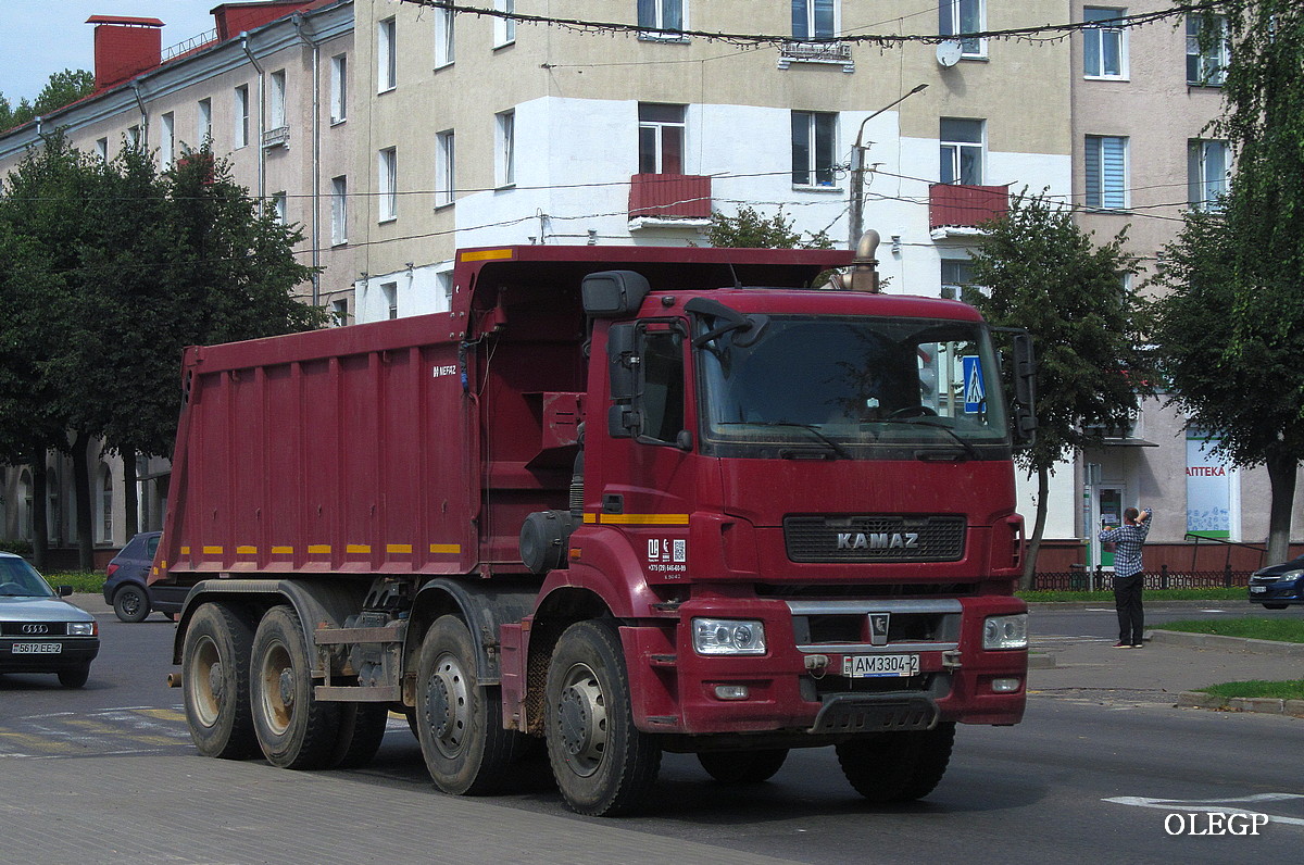 Витебская область, № АМ 3304-2 — КамАЗ-65801 (общая модель)