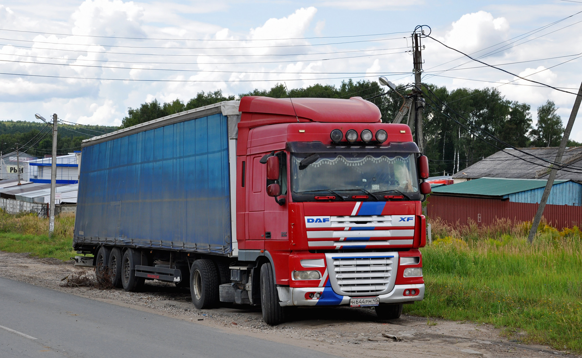 Калужская область, № Н 644 РМ 40 — DAF XF105 FT