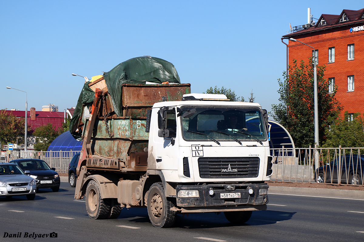 Татарстан, № Н 581 ХО 716 — МАЗ-555025