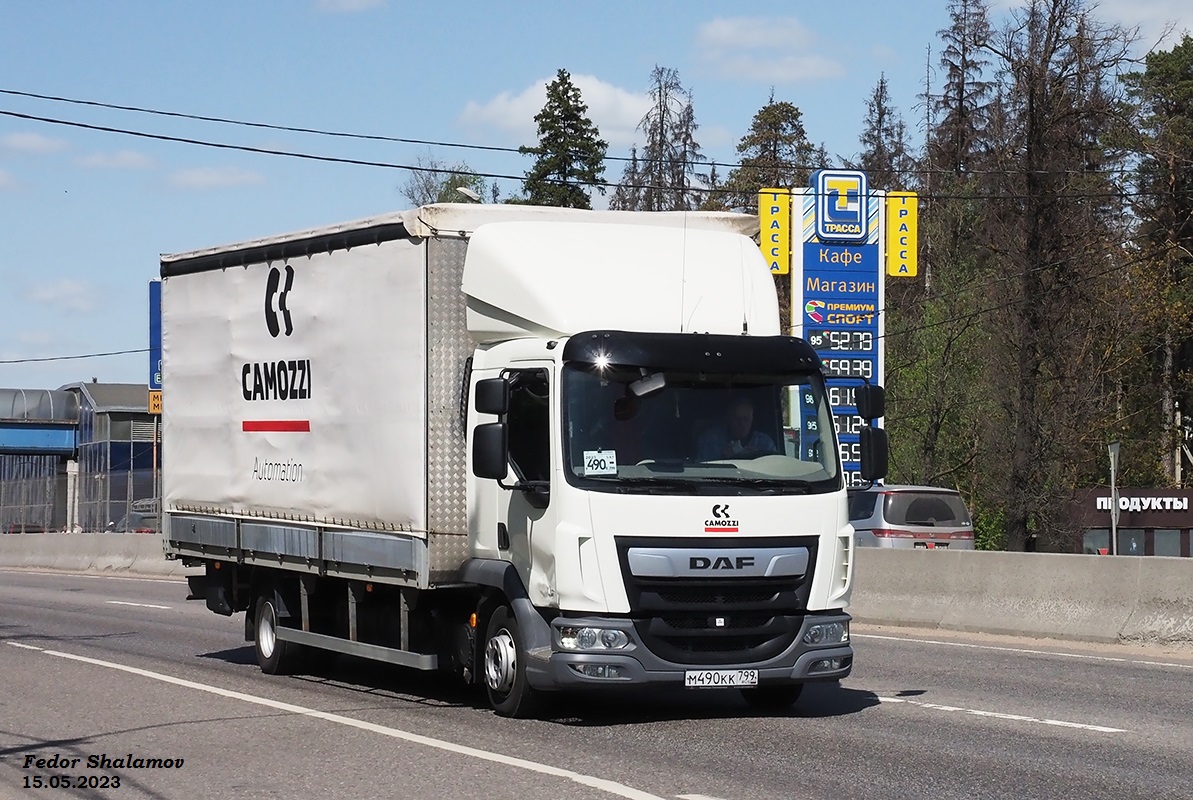 Москва, № М 490 КК 799 — DAF LF Euro6 FA