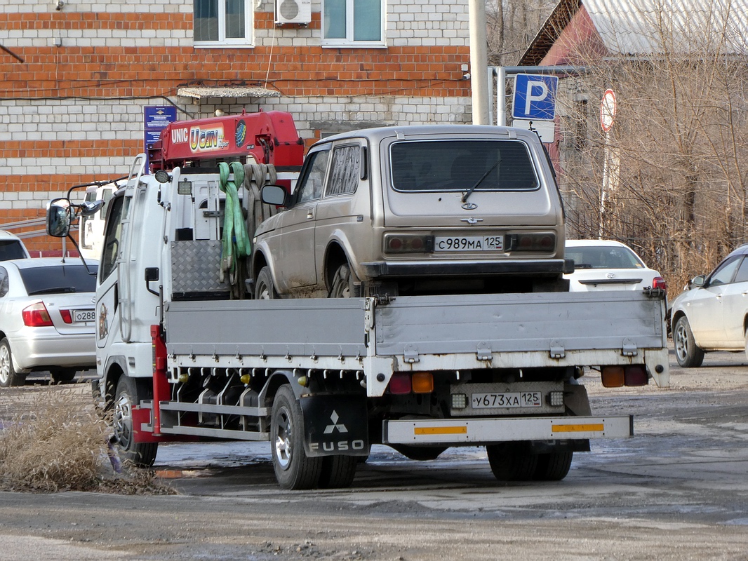 Приморский край, № У 673 ХА 125 — Mitsubishi Fuso Fighter