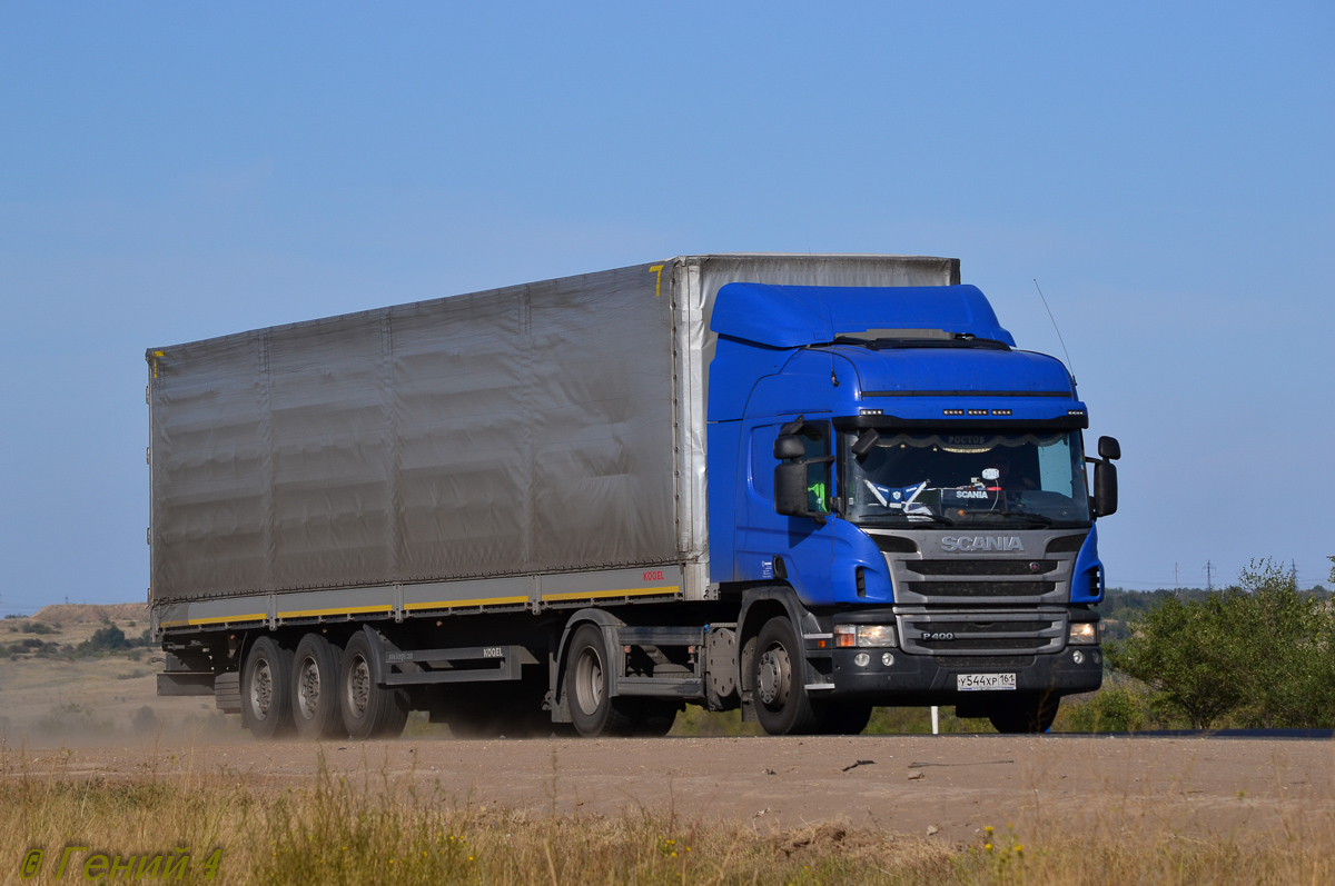 Ростовская область, № У 544 ХР 161 — Scania ('2011) P400