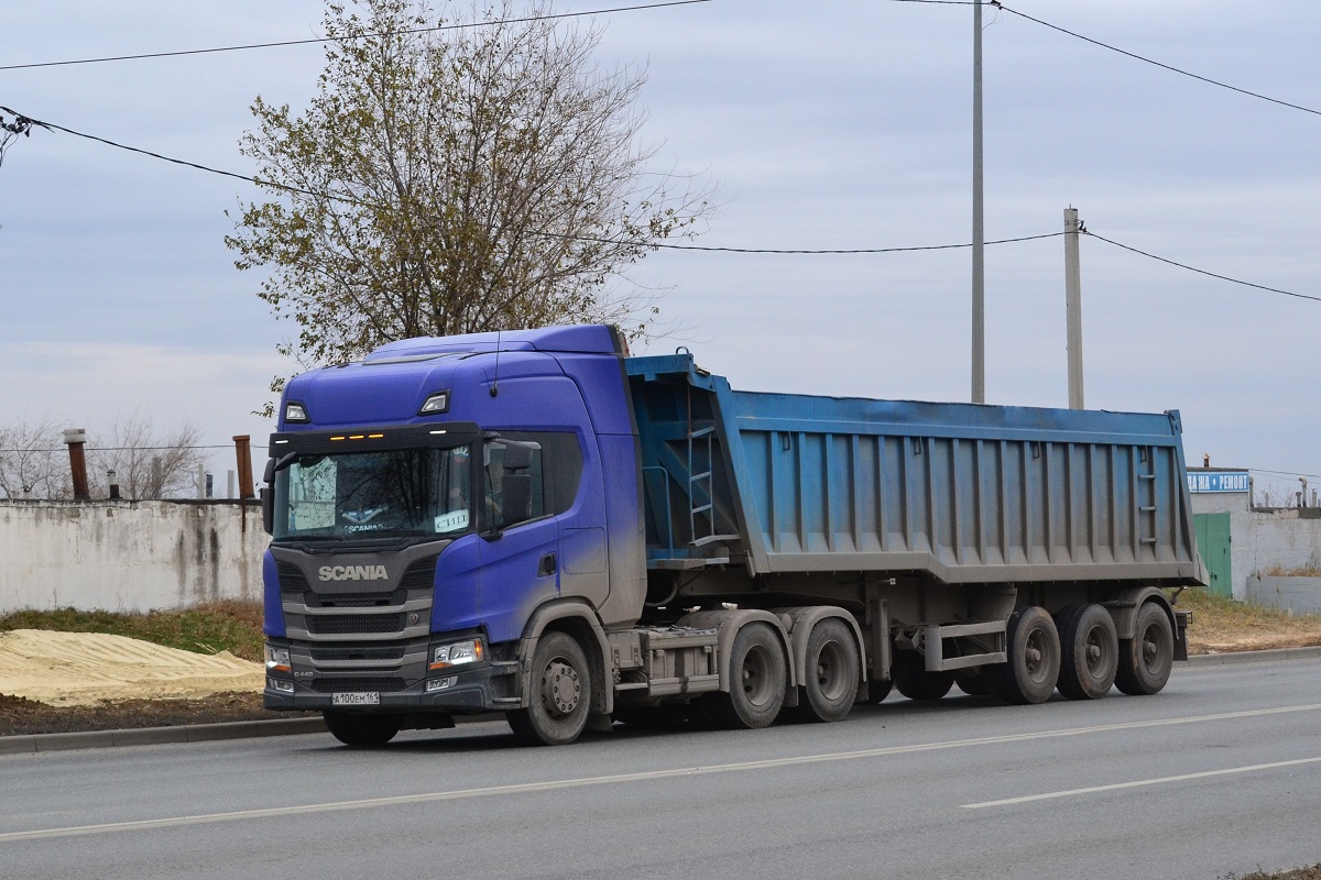 Ростовская область, № А 100 ЕМ 161 — Scania ('2009) G440