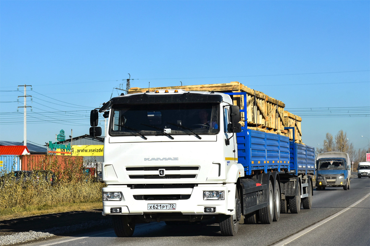 Тюменская область, № Х 621 РТ 72 — КамАЗ-65117-37