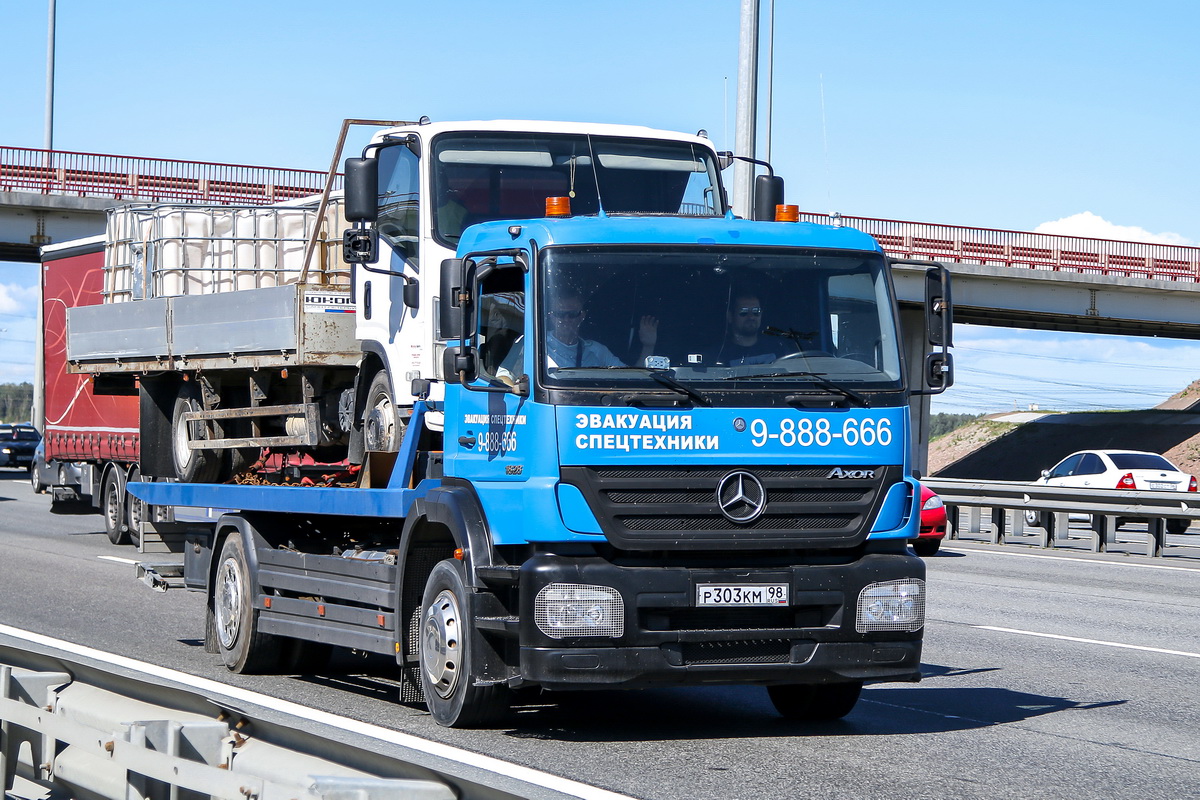 Санкт-Петербург, № Р 303 КМ 98 — Mercedes-Benz Axor 1828