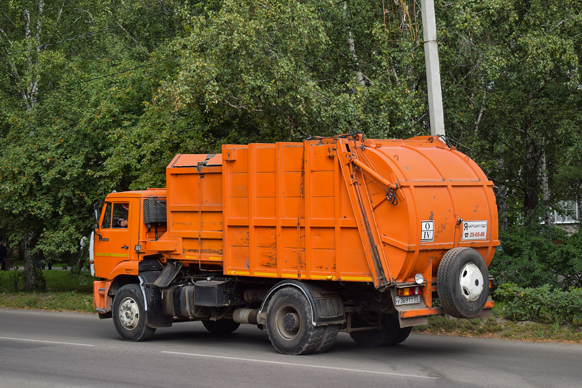 Алтайский край, № У 369 ТТ 22 — КамАЗ-53605-62