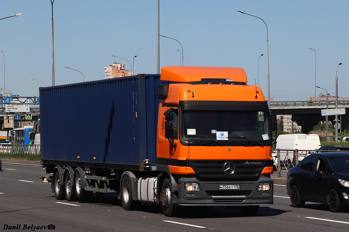 Санкт-Петербург, № Н 356 ЕТ 178 — Mercedes-Benz Actros ('2003) 1841