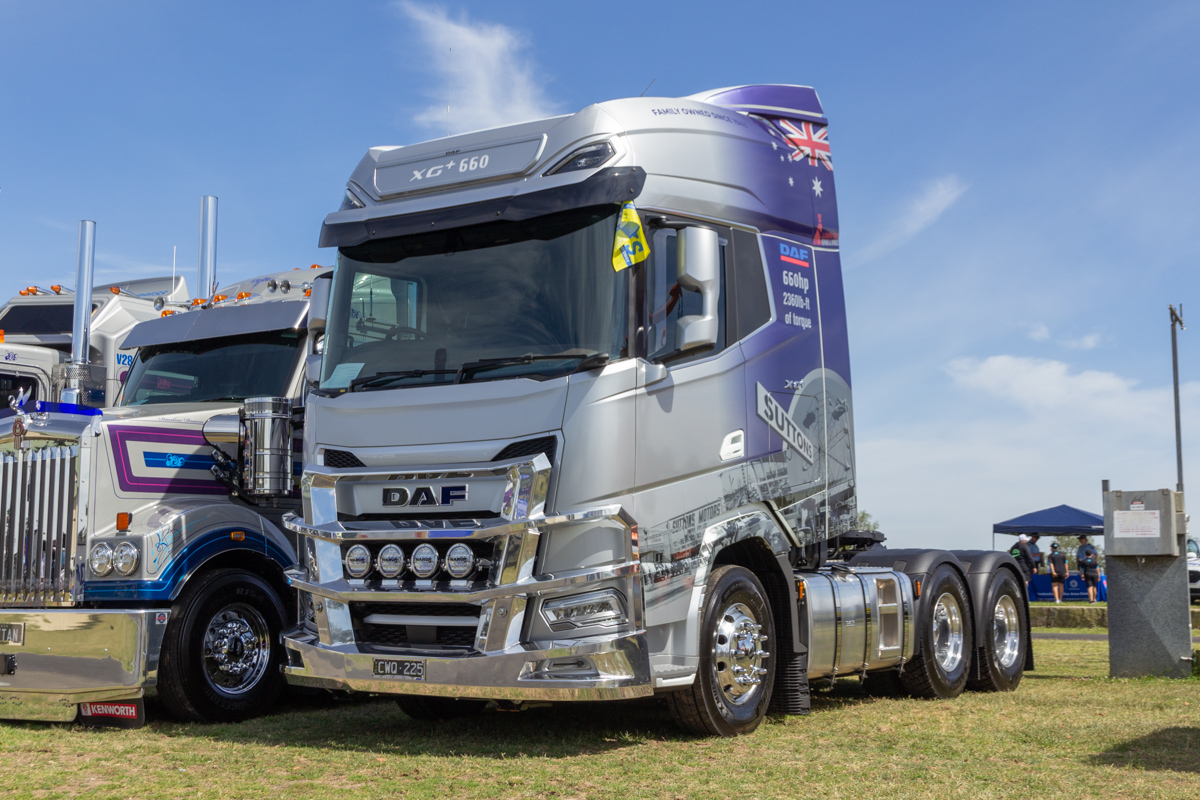 Австралия, № CWQ-225 — DAF ('2021) XG+ FTT; Австралия — Convoy for Kids Sydney