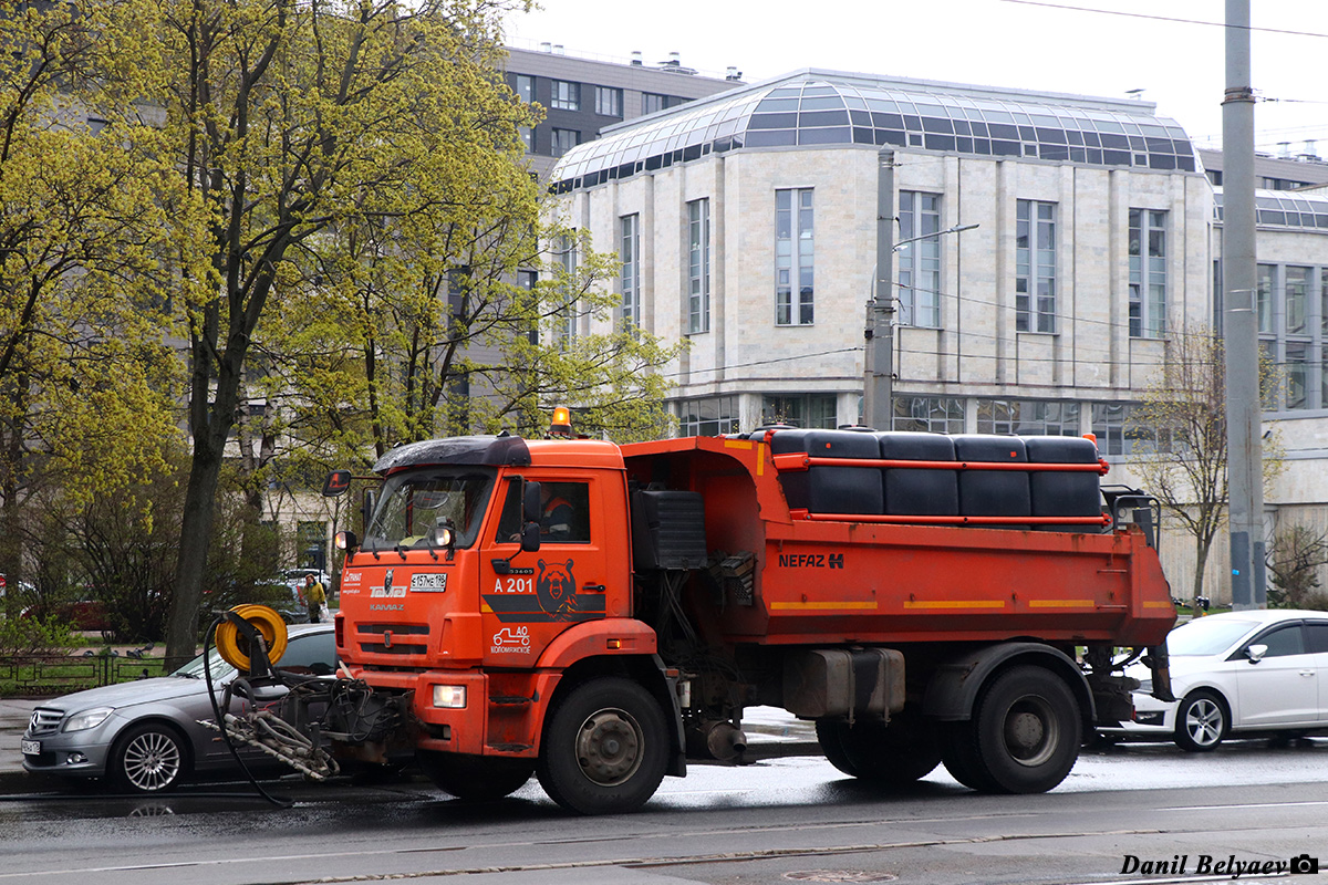 Санкт-Петербург, № А201 — КамАЗ-53605 (общая модель)