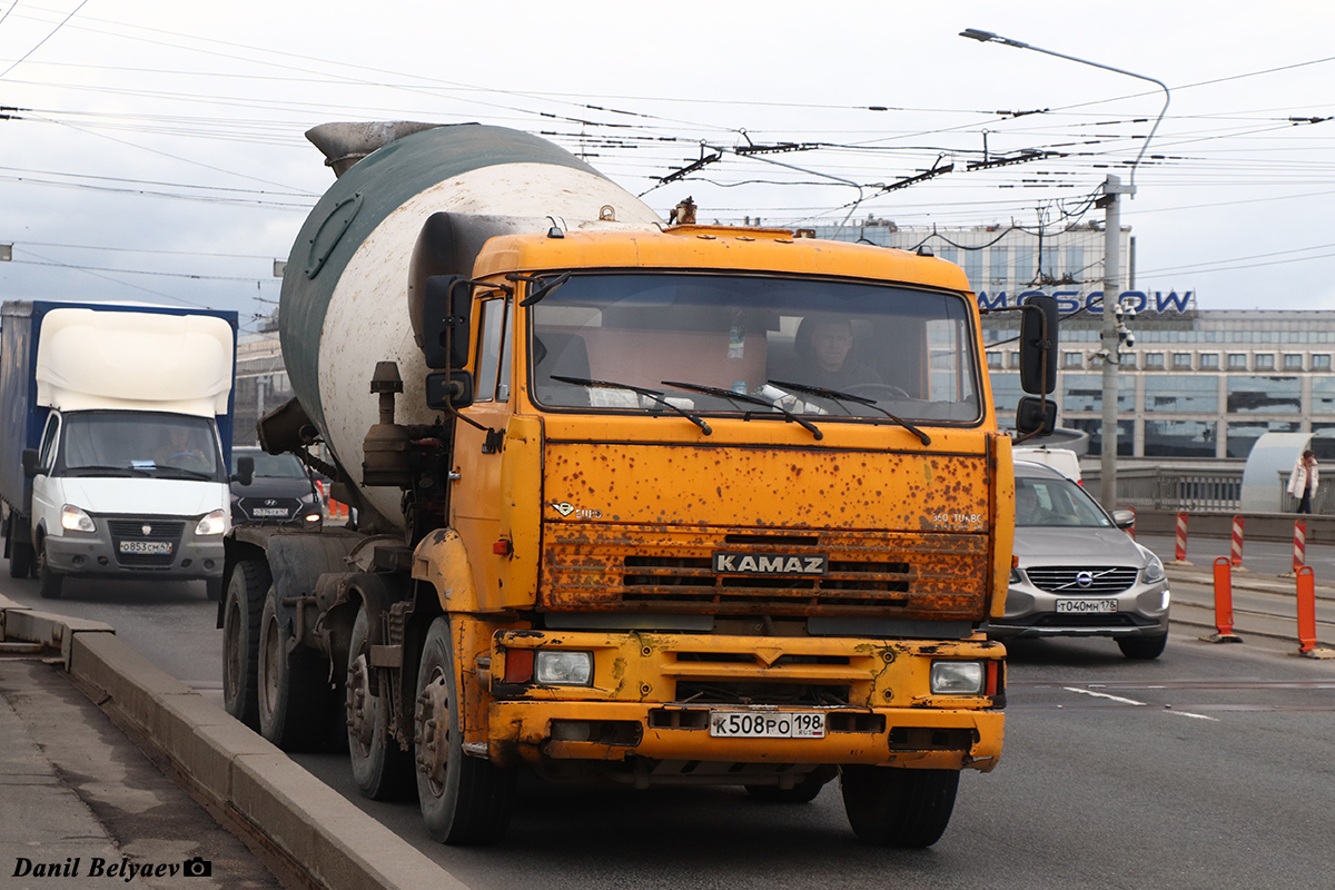 Санкт-Петербург, № К 508 РО 198 — КамАЗ-65201 (общая модель)