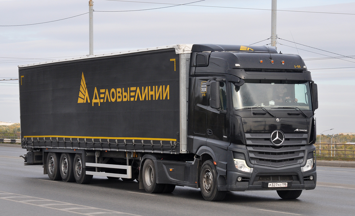 Омская область, № 7038 — Mercedes-Benz Actros '18 1851 [Z9M]