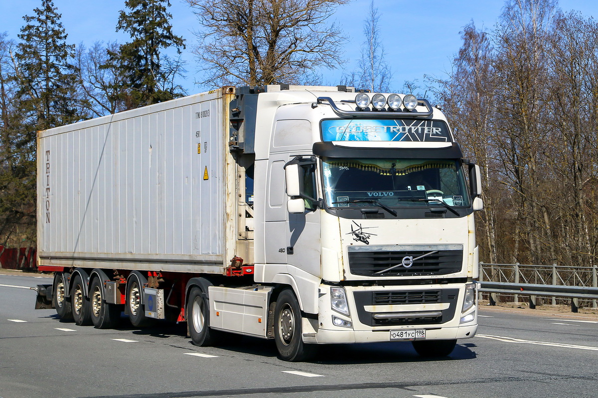 Санкт-Петербург, № О 481 УС 198 — Volvo ('2008) FH.480