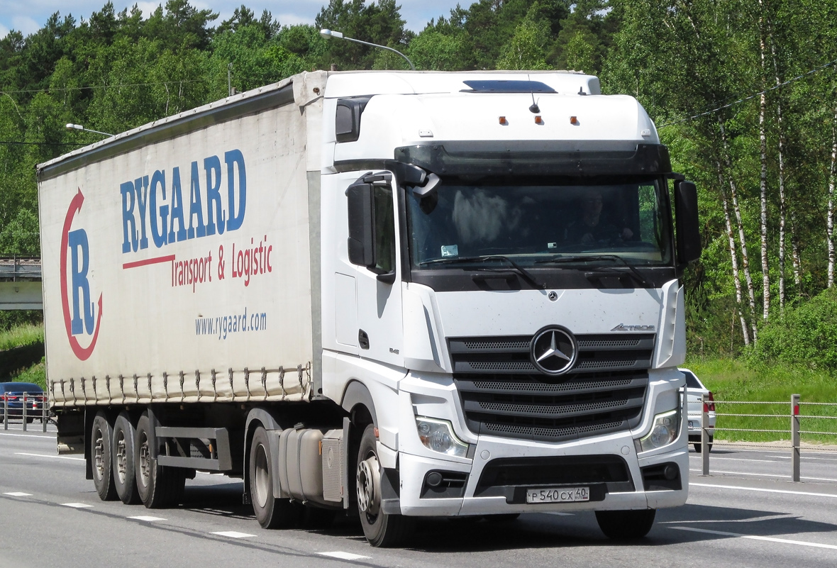 Калужская область, № Р 540 СХ 40 — Mercedes-Benz Actros '18 1845 [Z9M]