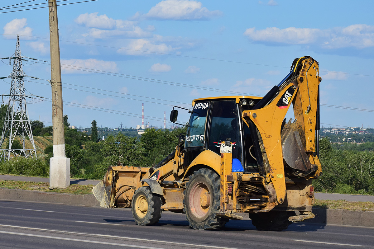 Волгоградская область, № 9419 ВН 34 — Caterpillar 428