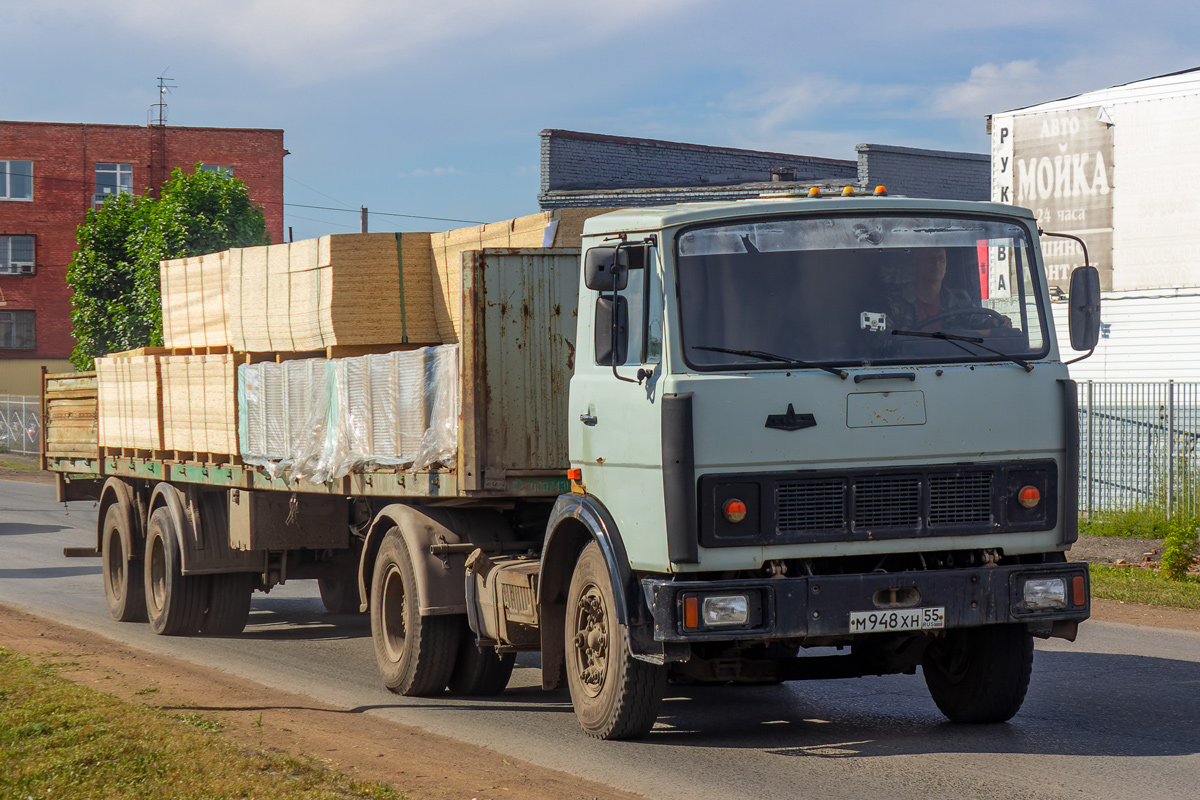 Омская область, № М 948 ХН 55 — МАЗ-5551 (общая модель)