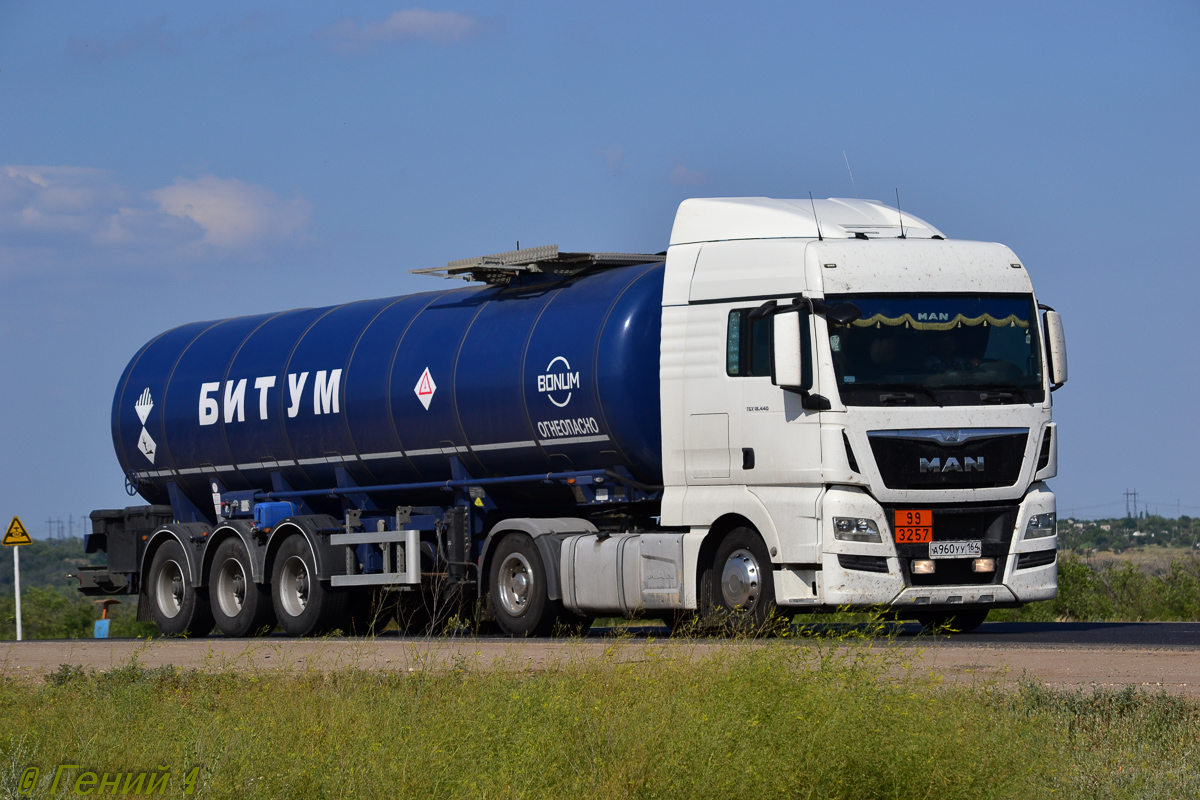 Саратовская область, № А 960 УУ 164 — MAN TGX ('2012) 18.440