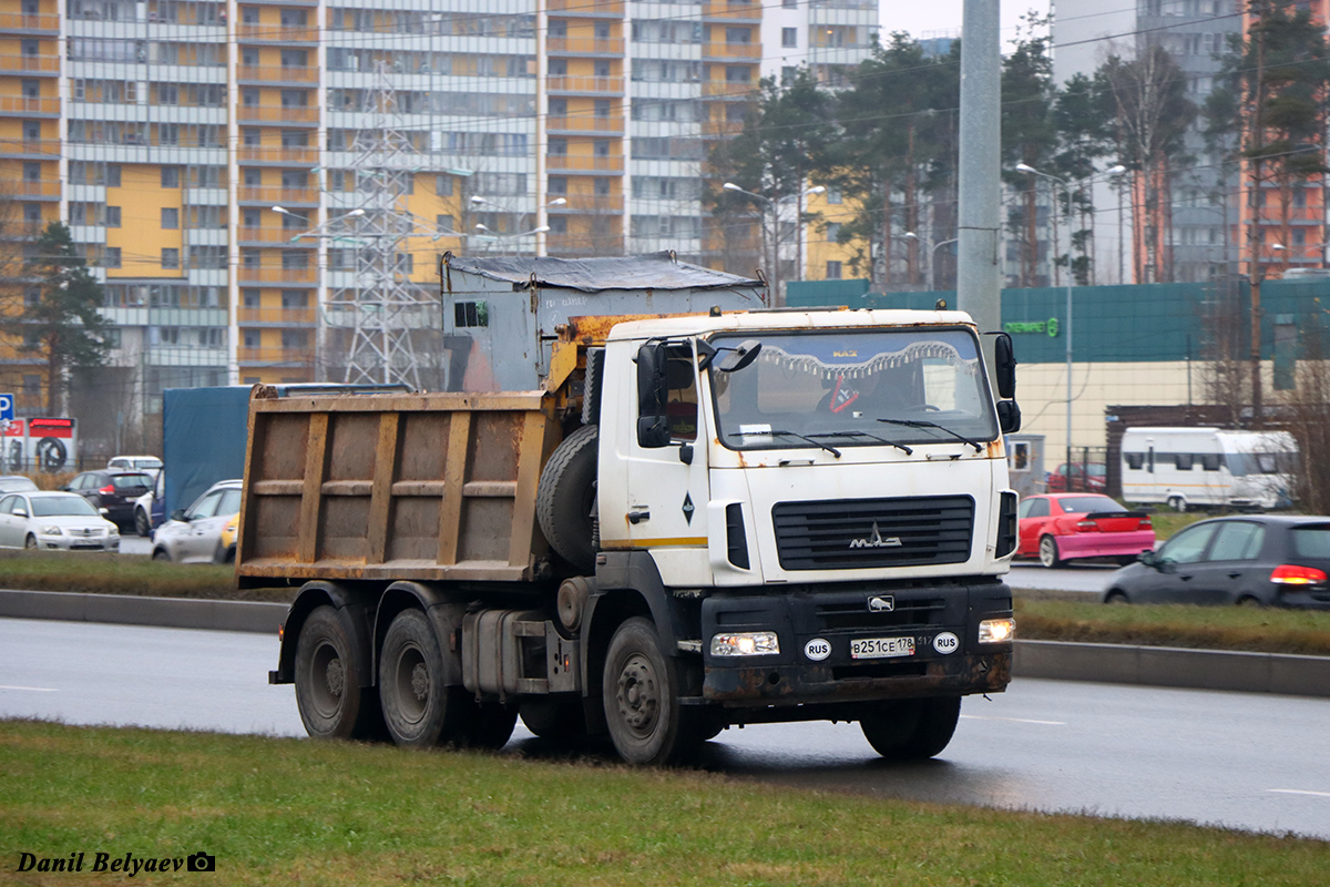 Санкт-Петербург, № В 251 СЕ 178 — МАЗ-6501B5