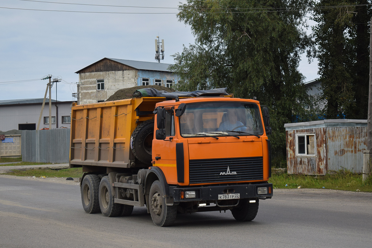 Алтайский край, № К 783 ТР 22 — МАЗ-551605