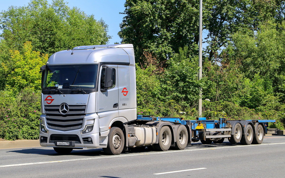 Санкт-Петербург, № С 660 НО 198 — Mercedes-Benz Actros ('2022) [LRD]