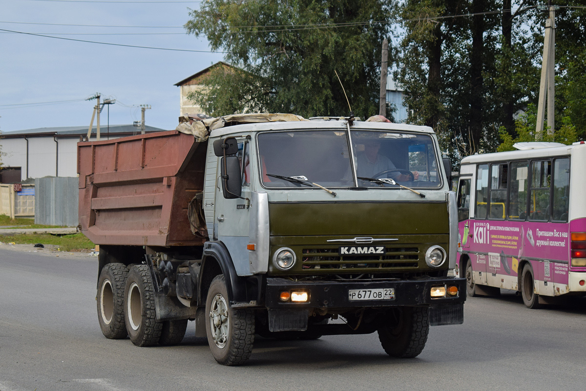 Алтайский край, № Р 677 ОВ 22 — КамАЗ-55111 [551110]