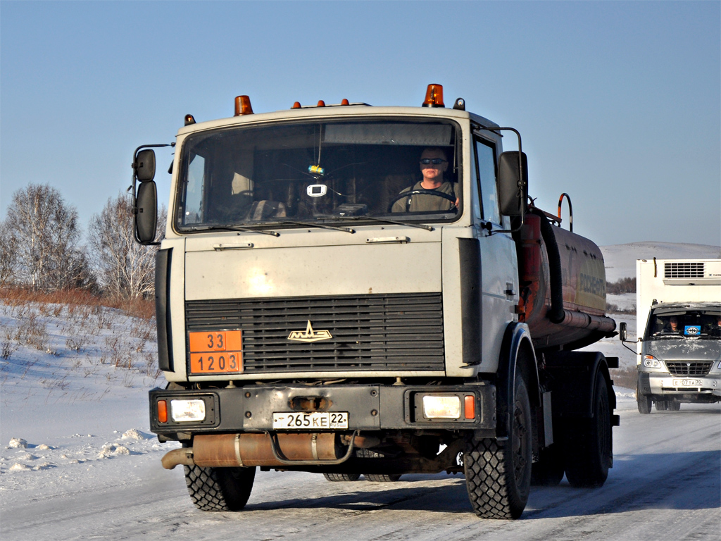 Алтайский край, № Т 265 КЕ 22 — МАЗ-533702