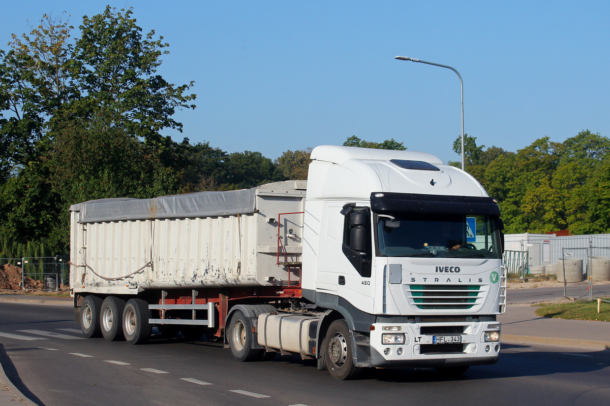 Литва, № HFL 343 — IVECO Stralis ('2002) 450