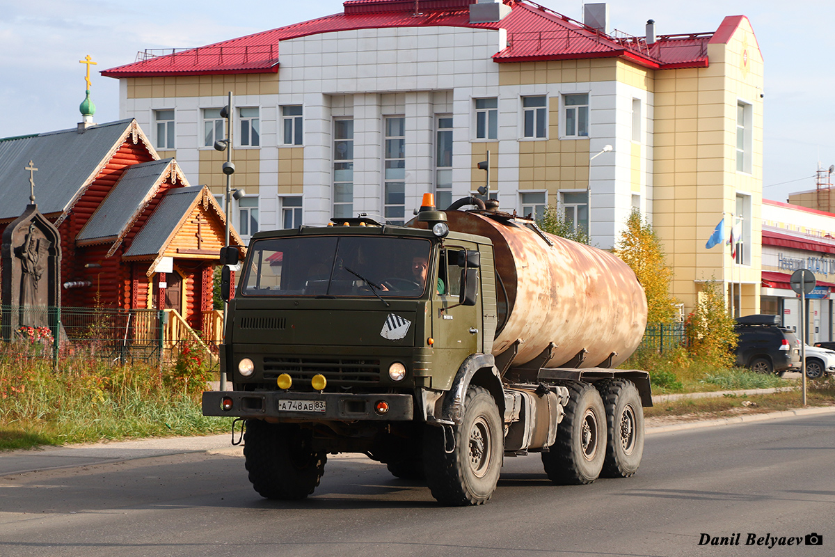 Ненецкий автономный округ, № А 748 АВ 83 — КамАЗ-43101