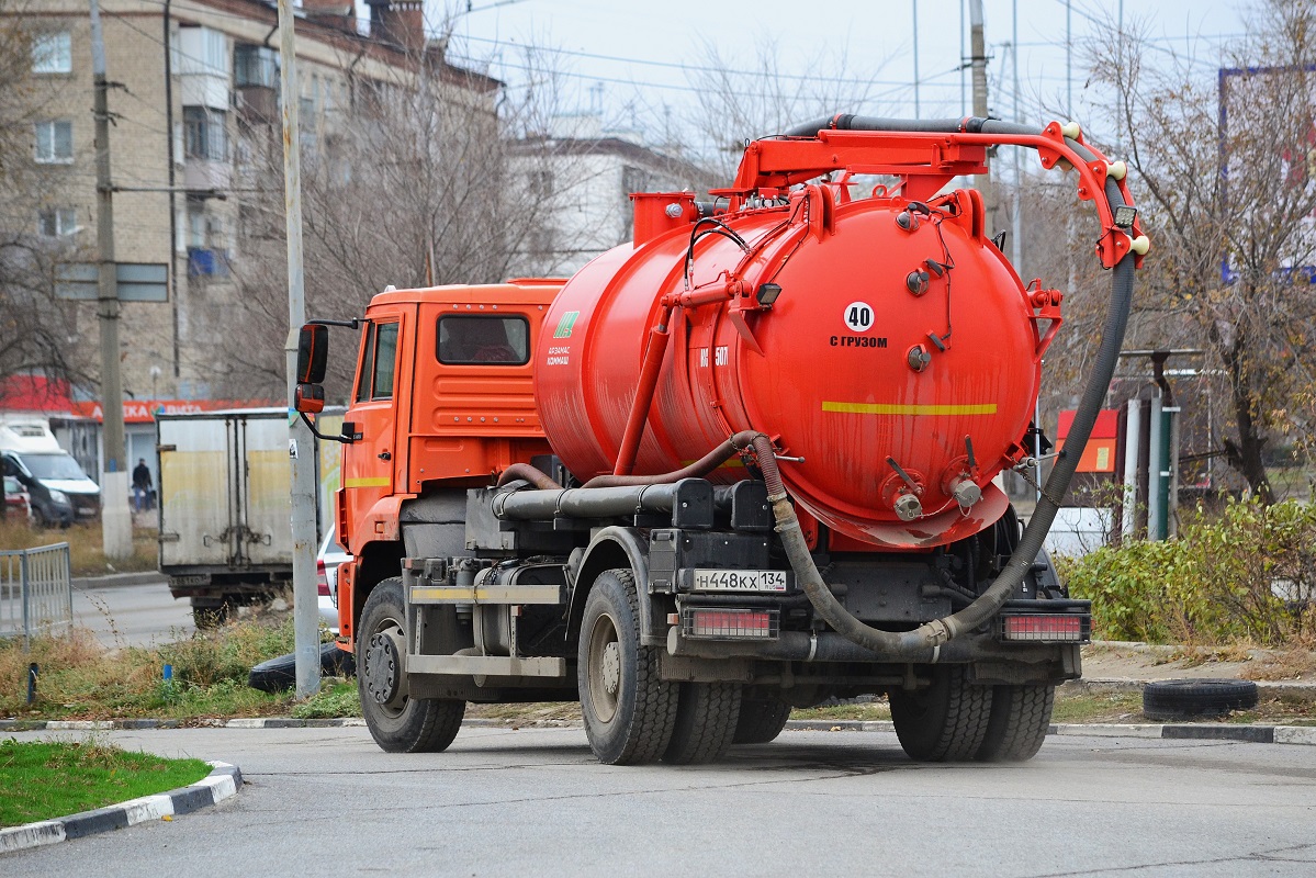 Волгоградская область, № Н 448 КХ 134 — КамАЗ-53605-A5(48)