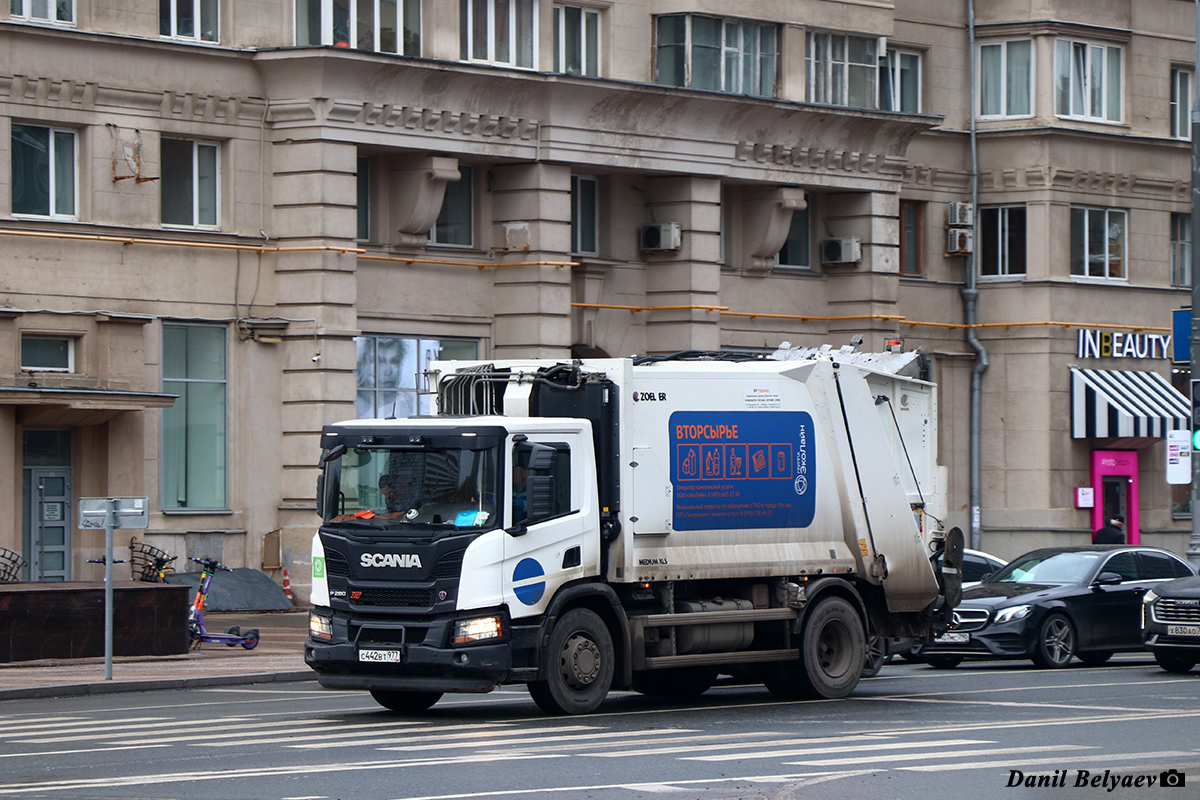 Москва, № С 442 ВТ 977 — Scania ('2016) P280