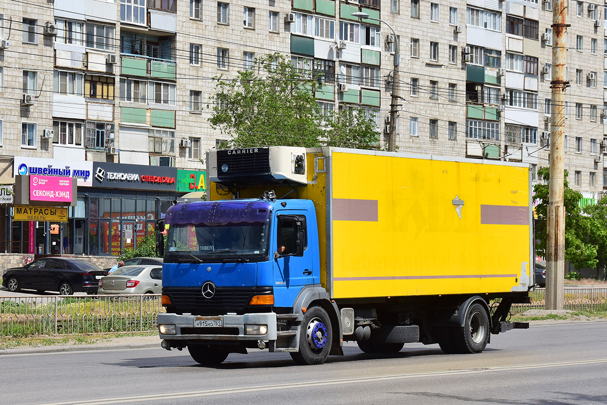 Ростовская область, № Н 915 НО 761 — Mercedes-Benz Atego 1823